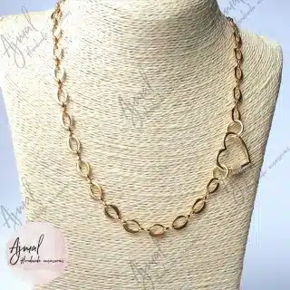 Chinese gold necklace
