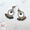 Silver plated earring