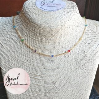 Chinese gold necklace