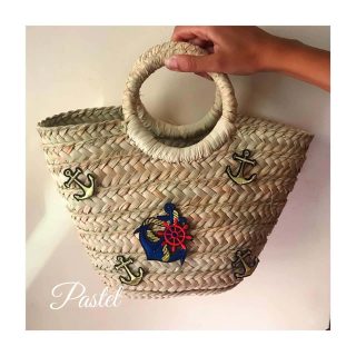 Nautical beach bag