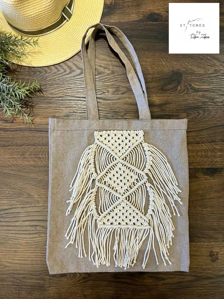 macrame tote bag #4 . 3 IMG 20220615 WA0014