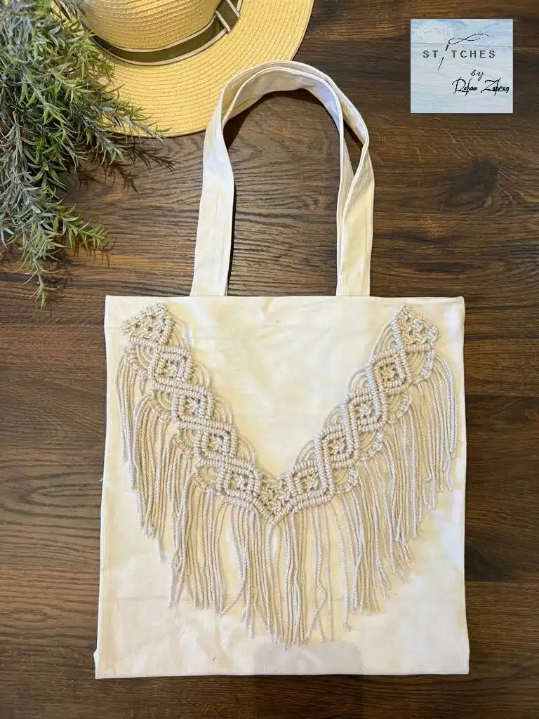 macrame tote bag #1 . 4 IMG 20220615 WA0018