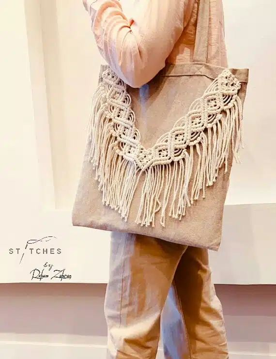 macrame tote bag #1 . 1 macrame tote bag #1 .