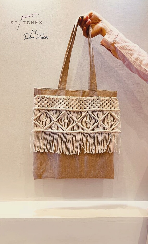 macrame tote bag #2 . 3 IMG 20220615 WA0083