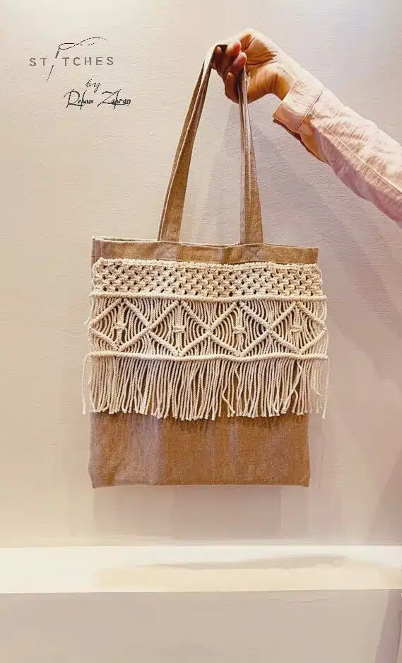 macrame tote bag #2 . 3 IMG 20220615 WA0083
