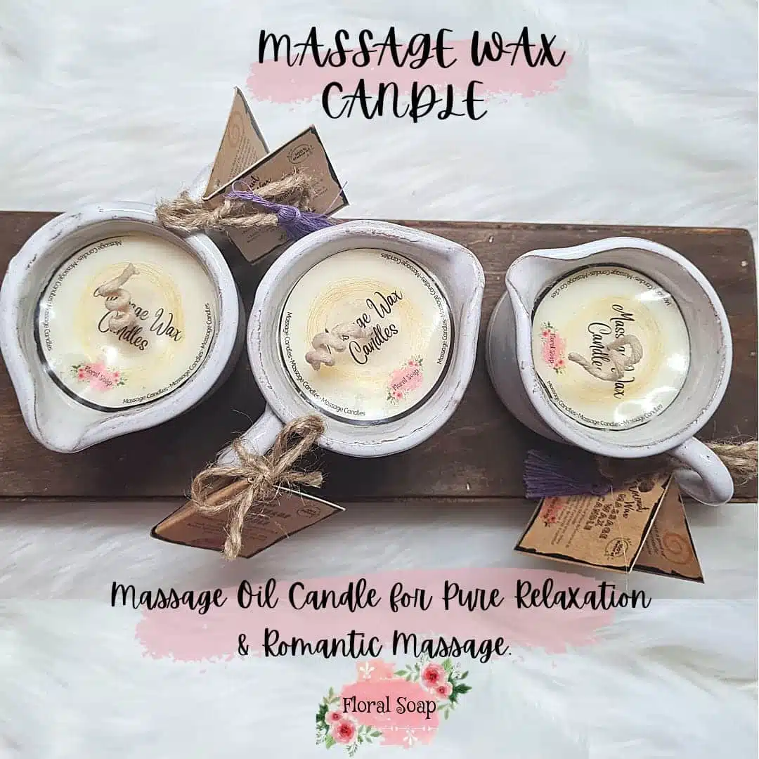 Natural Massage Wax Candle 3 Massage wax candles