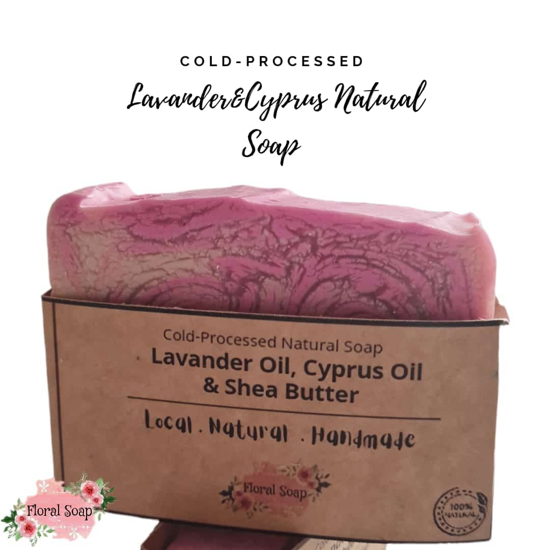 Cyperus and Lavender Natural Cold Process Soap 1 Lavander and Cyprus soap