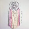 Macrame dreamcatcher