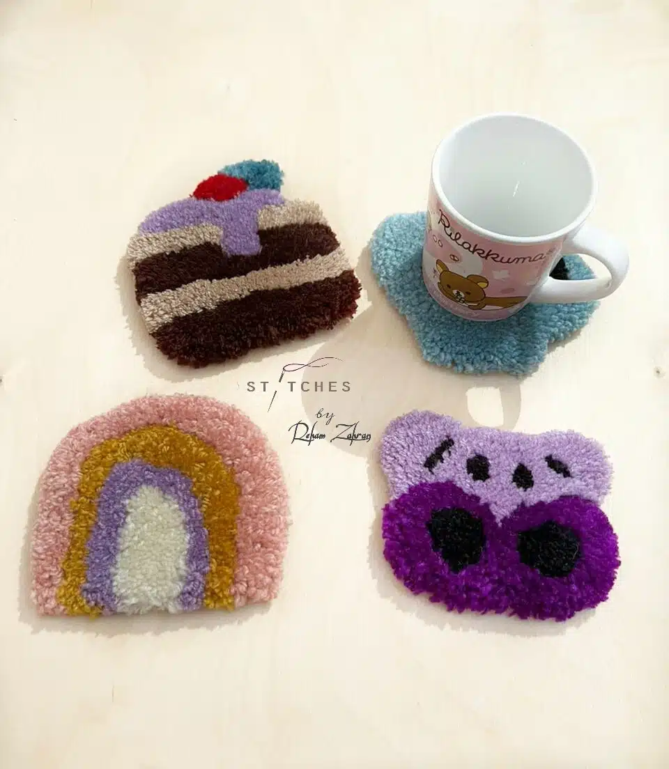 set of 2 tufted coasters 2 IMG 20221128 WA0006