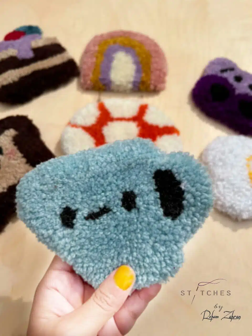 set of 2 tufted coasters 7 IMG 20221128 WA0026