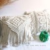 Macrame cushion