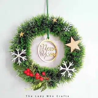 Christmas green wreath