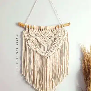macrame wall hanging
