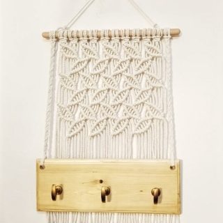 ADYELYTA macrame key holder
