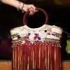 Handmade wicker bag