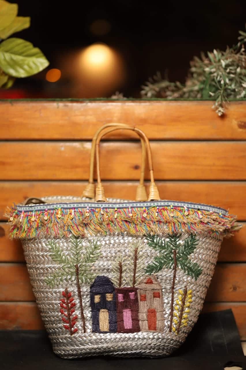 Handmade wicker bag 1 Handmade wicker bag