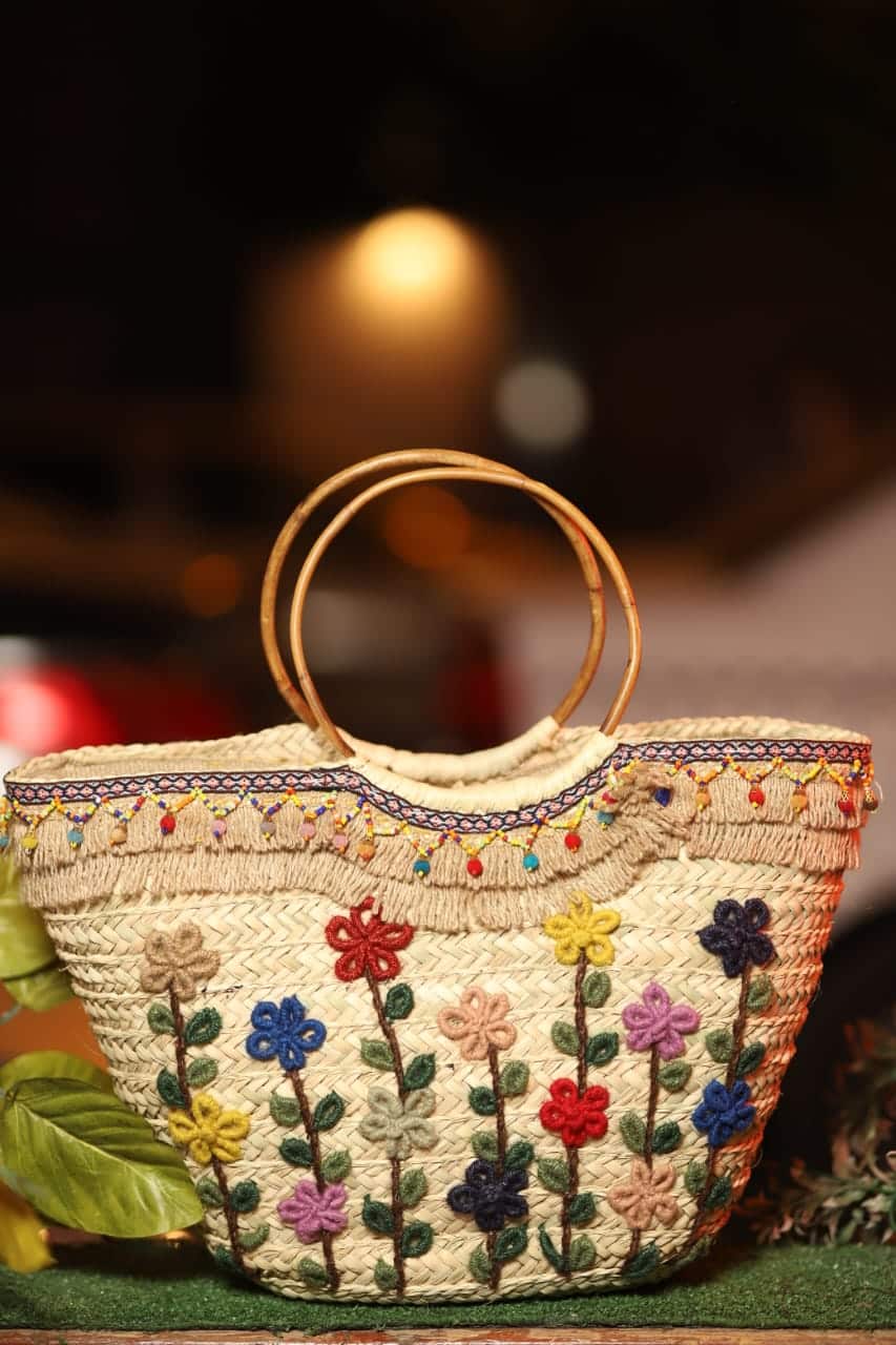 Handmade wicker bag 1 Handmade wicker bag