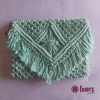 Macrame clutch
