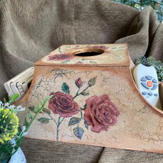 Organizer&tissue box