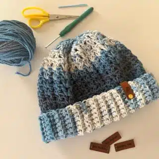Adult crochet ice cap