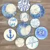 "Ocean Sea Shells" Wall Plates Collection