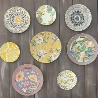 Ginger Jar Wall Plates Collection