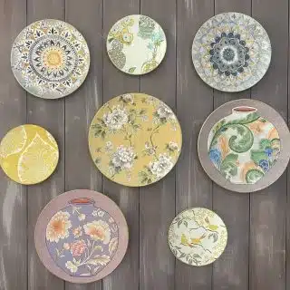 Ginger Jar Wall Plates Collection