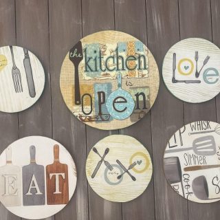 Kitchen Wall Decor Beige