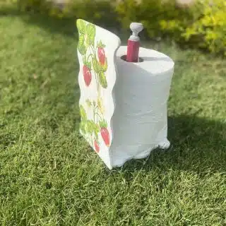 Strawberry Kitchen Roll Holder