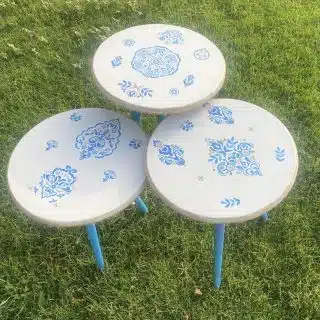 Moroccan Tiles Side Tables
