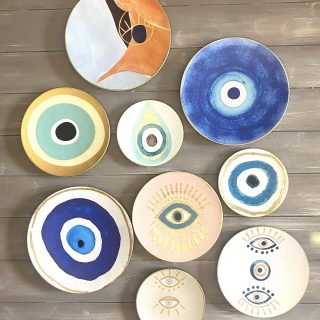 "Blue Eyes" Wall Plates Collection