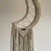 Macrame crescent