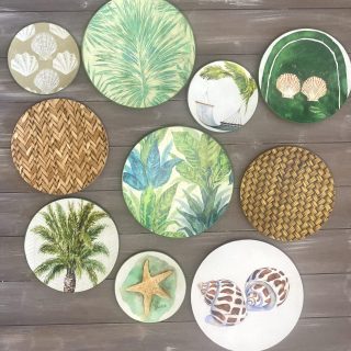 Tropical Sea Shells Wall Plates