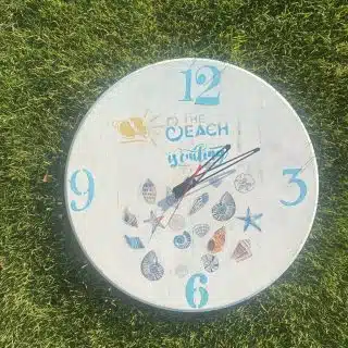 Sea Shells Wall Clock