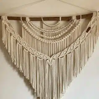 Macrame wall hanging