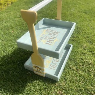 Oar Vintage mint x Yellow Tray