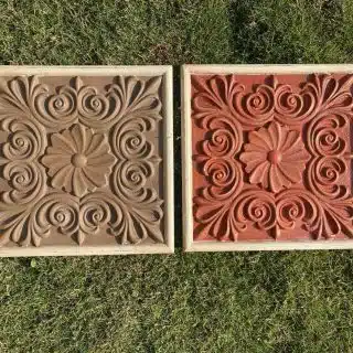 Boho Tableaux in Mocha & Warm Orange