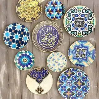 Indigo Blue Islamic Tiles