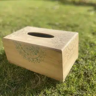 Vintage Mandala Tissue Box