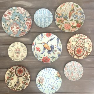 Bird House Wall Plates Collection