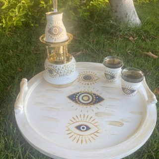 Blue Eye Turkish Coffee Set