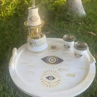 Blue Eye Turkish Coffee Set