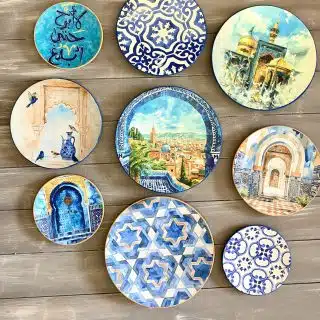 Moroccan Spirit Wall Plates Collection