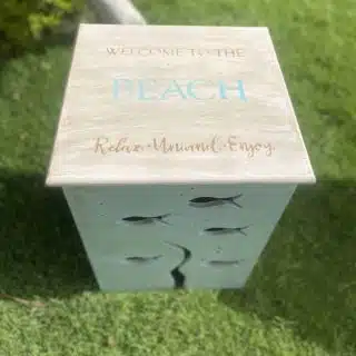 Carved Fish Summer Table (small)