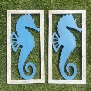 Sea horse Decorative Tableaux