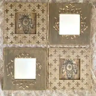 Set of Vintage Wall Decor