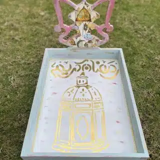 Ramadan Tray Pink x Blue