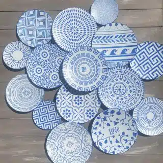 Greek Spirit Wall Plates Collection 3