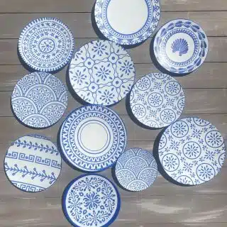 Greek Spirit Wall Plates Collection 4