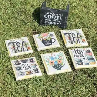Black & White Coasters